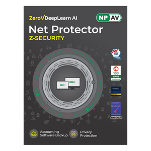 Net Protector Z Security 2026 Antivirus 1 User 1 Year Secure Accounting Data Protection