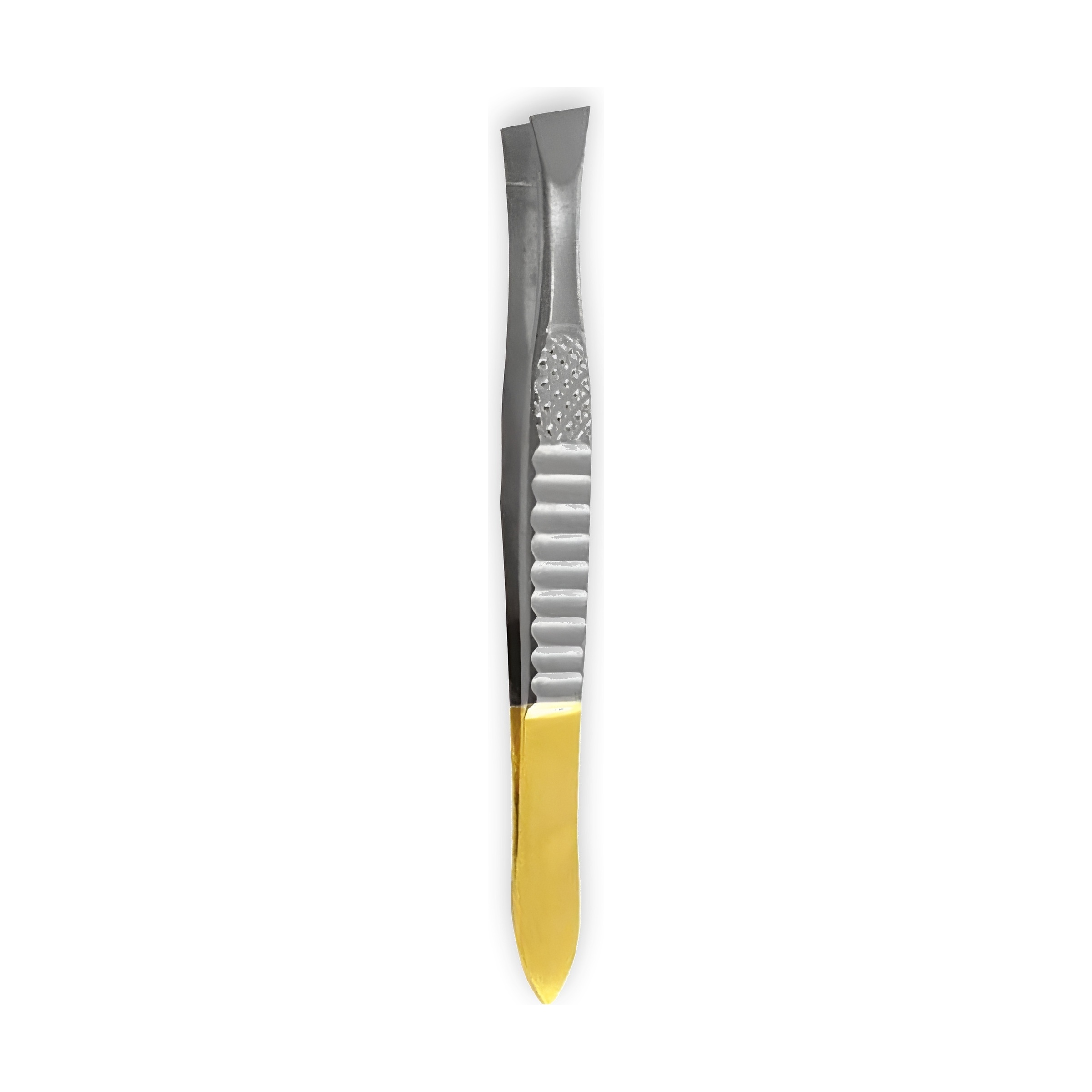 Gold-Tip Point Tweezers