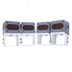 Secure Advanced IP65 Laser Intrusion Detector Alarm System New Generation Infrared Light Counter Intrusion Feature