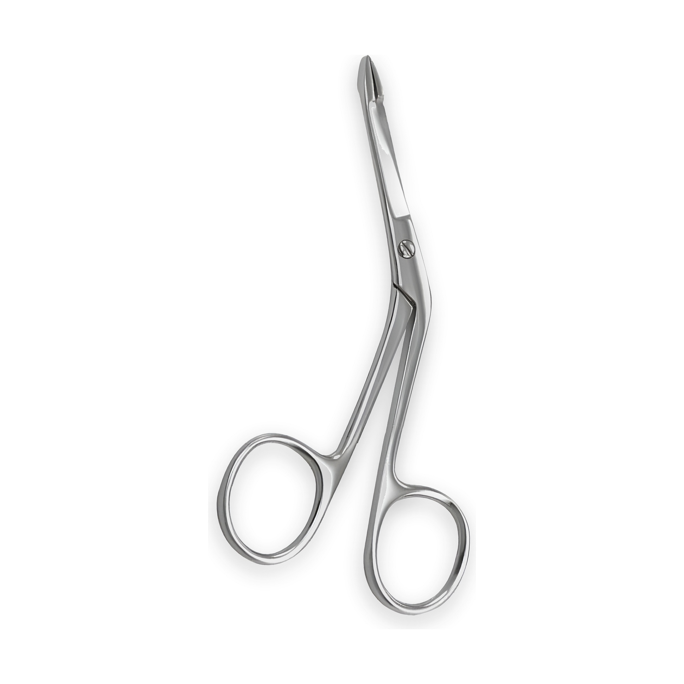 Compact Eyelash Application Scissor-Tweezers
