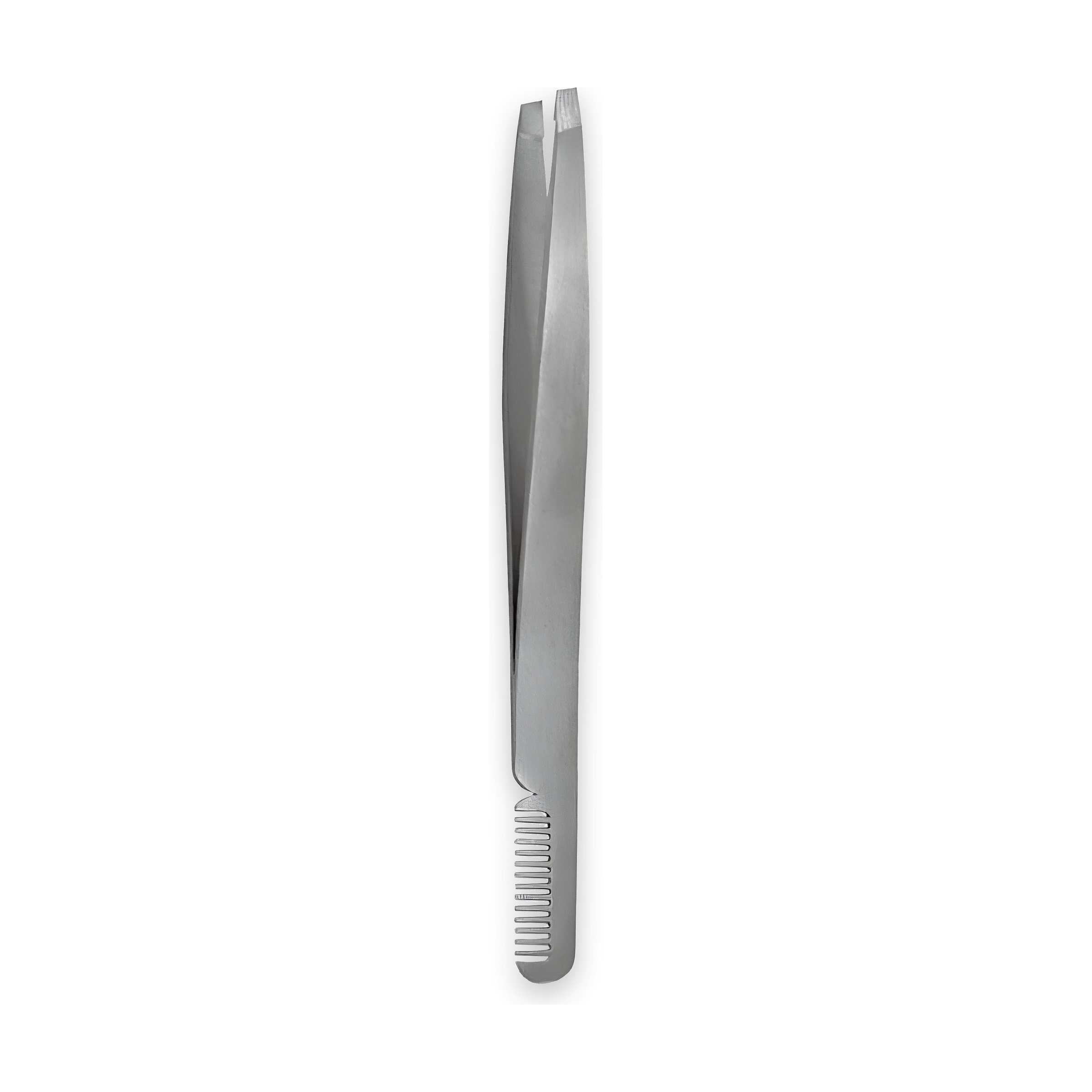 Ridged-Grip Point-Tip Tweezers, Wide