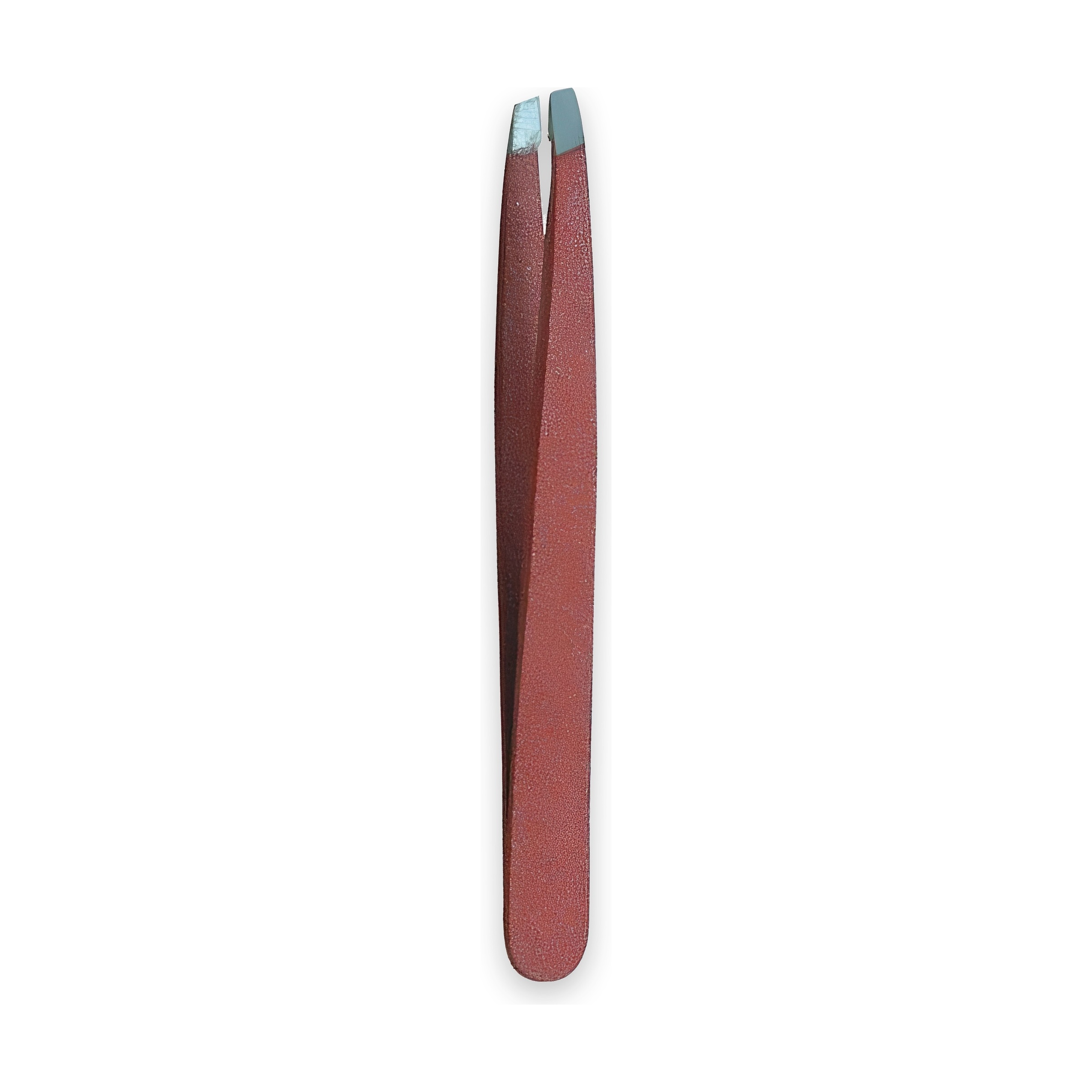 Burgundy Slant-Tip Tweezers