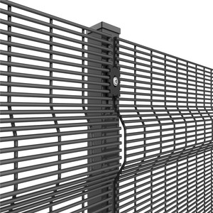 Sustainable ECO Friendly Steel Metal High Security/Safety Anti Climb Customized 358 Perimeter Welded Metal Wire Fence