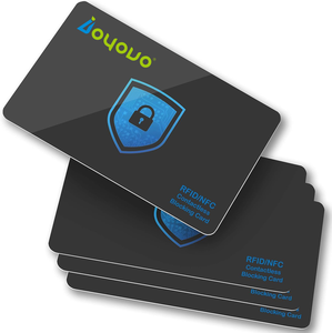 RFID Blocking Card Protection Safe RFID Card Wallet Shield