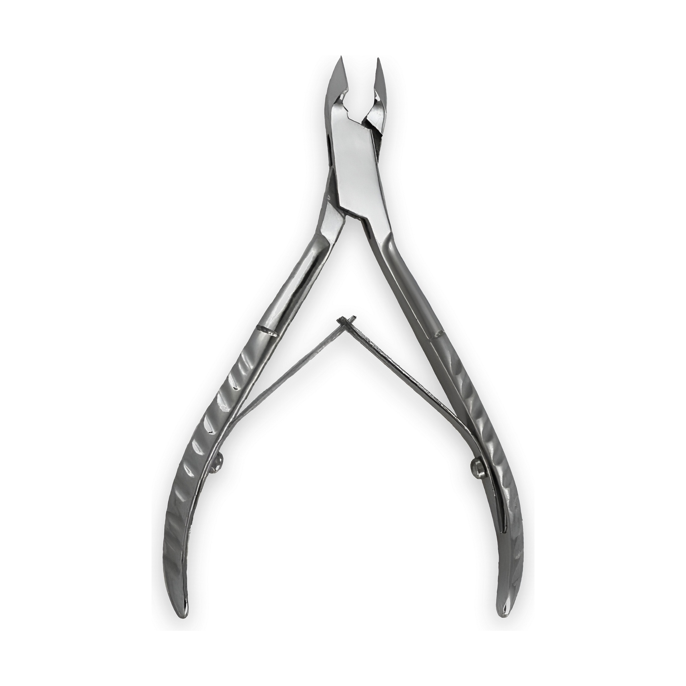 Hand-honed stainless steel cuticle nipper made by Ztan Beauty in Sialkot