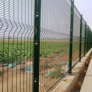 358 Security Fence Panels Durable Metal Wire Mesh Safety Fencing Rustproof Custom Colors for Garden Yard Farm Perimeter