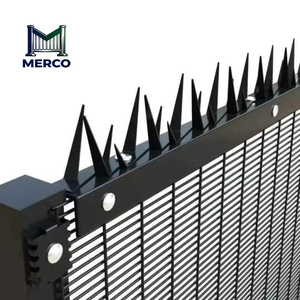 Merco Fence 358 Anti-Climb Welded Mesh Panels 76.2 X 12.7 mm Clear View High-Security Perimeter Fencing